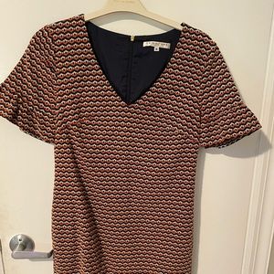 Adorable Trina Turk pink flower mini dress!